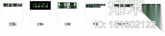 欧式时尚有活力别墅家装施工图cad施工图下载【ID:161802122】