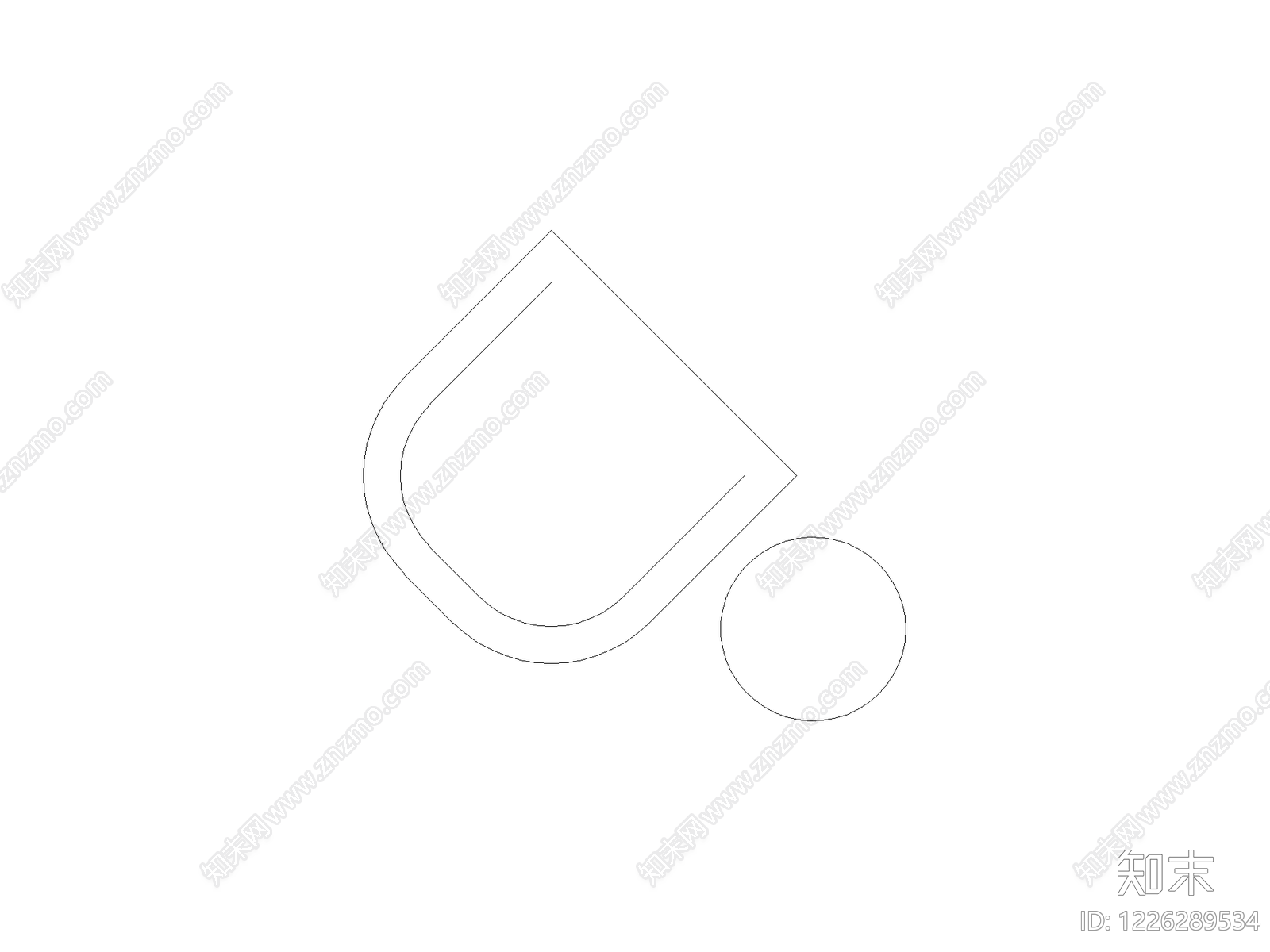 现代开关插座CAD图纸