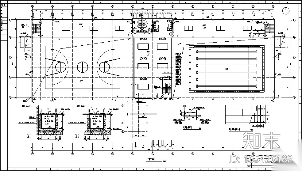 50套文体娱乐类建筑设计方案施工图下载【ID:165426182】