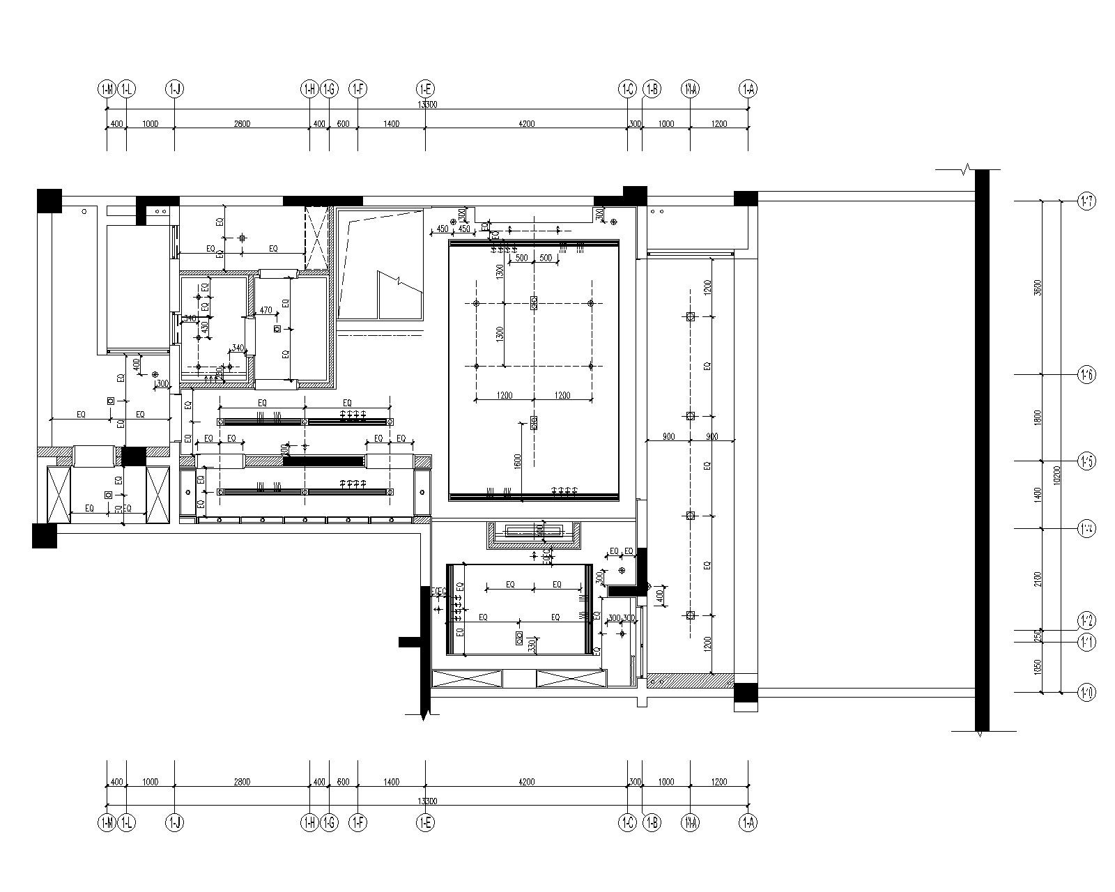 重庆万科悦湾350平复式样板房室内设计CAD施工图+设计方...cad施工图下载【ID:160105148】