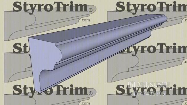 檐线SU模型下载【ID:317979951】