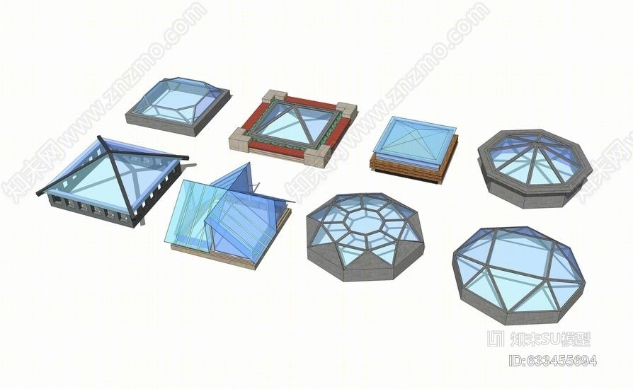 其他小公建SU模型草图