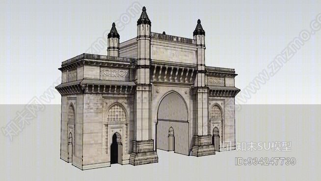 印度门户SU模型下载【ID:934247739】