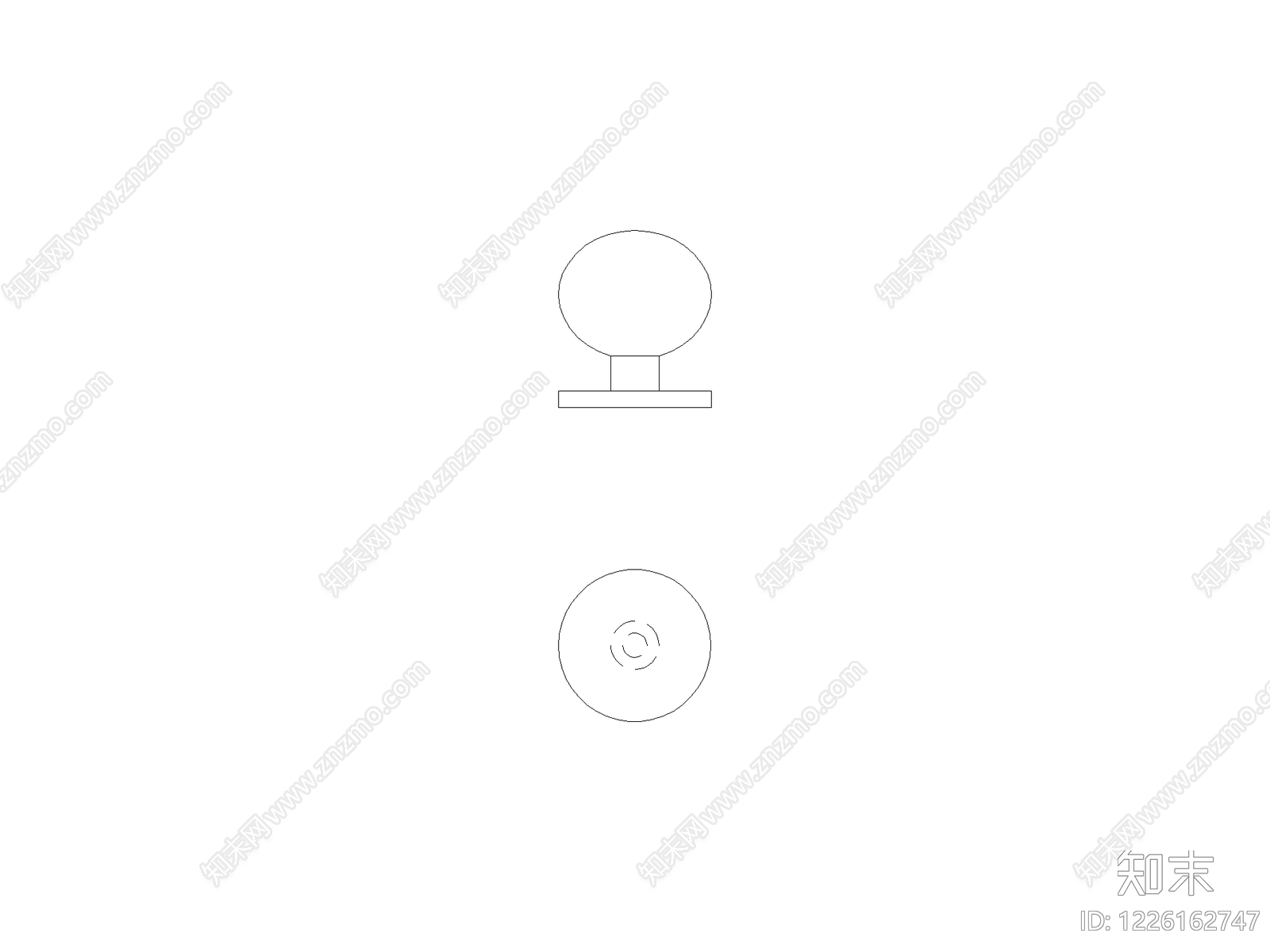 现代五金管件CAD图纸