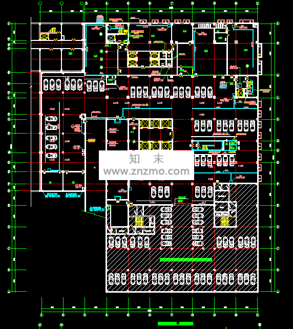 某中医院建筑施工图cad施工图下载【ID:173870196】