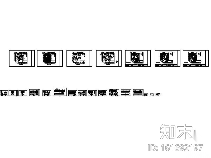 某陶瓷展厅装修图(含效果)cad施工图下载【ID:161692197】