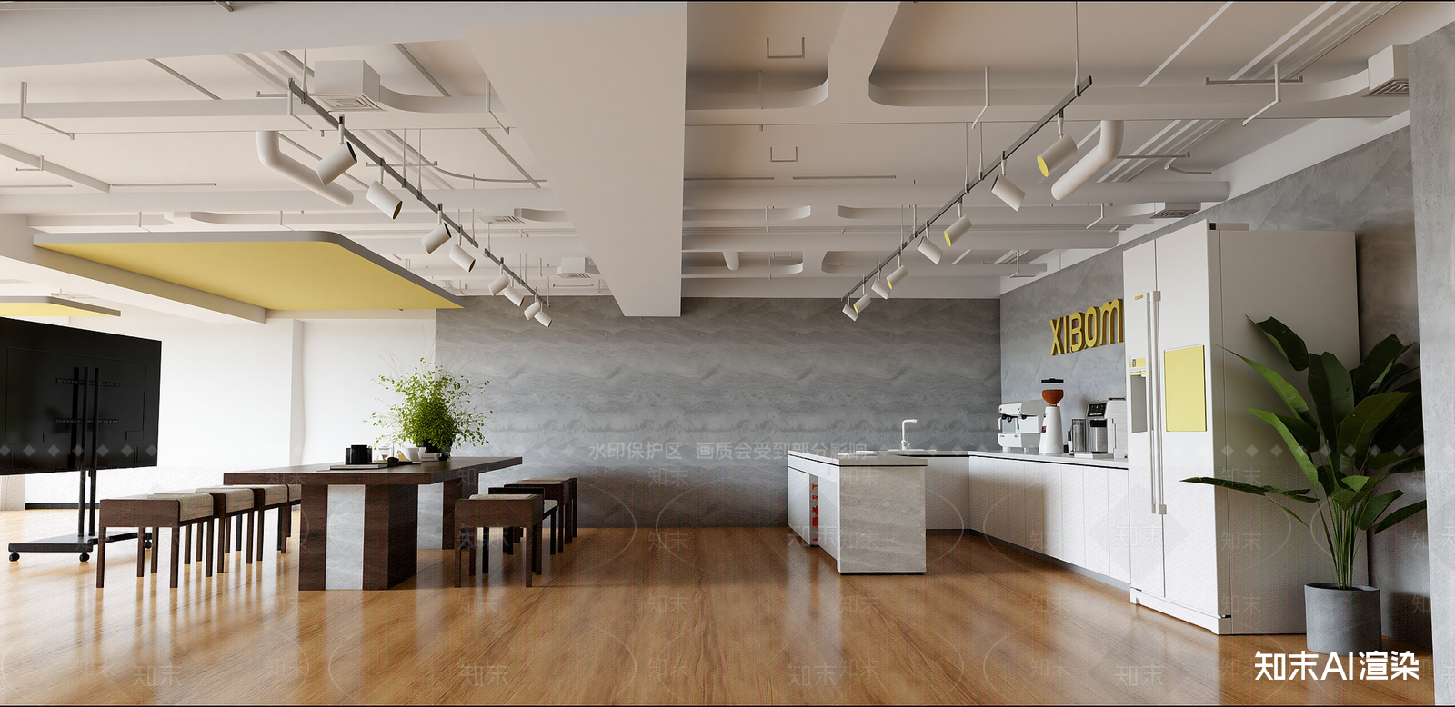 现代工作室SU模型下载【ID:1216076394】