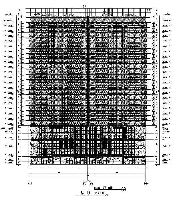 [江苏]知名设计院高层住宅及商业建筑设计施工图（含水...施工图下载【ID:149547184】