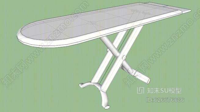 熨衣板SU模型下载【ID:626676686】