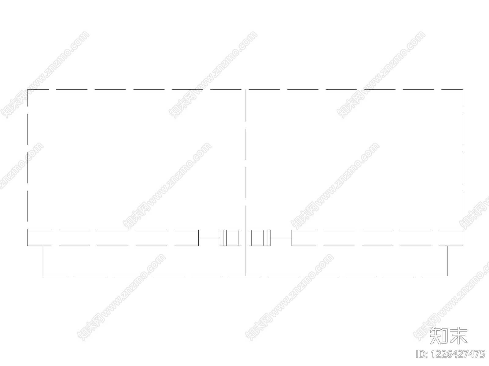 柜子cad施工图下载【ID:1226427475】