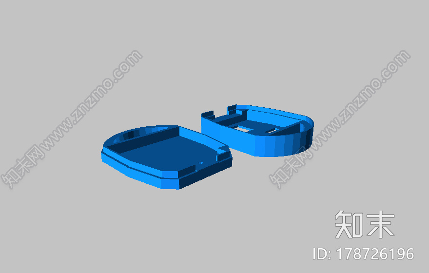 车钥匙把的替换零件3d打印模型下载【ID:178726196】