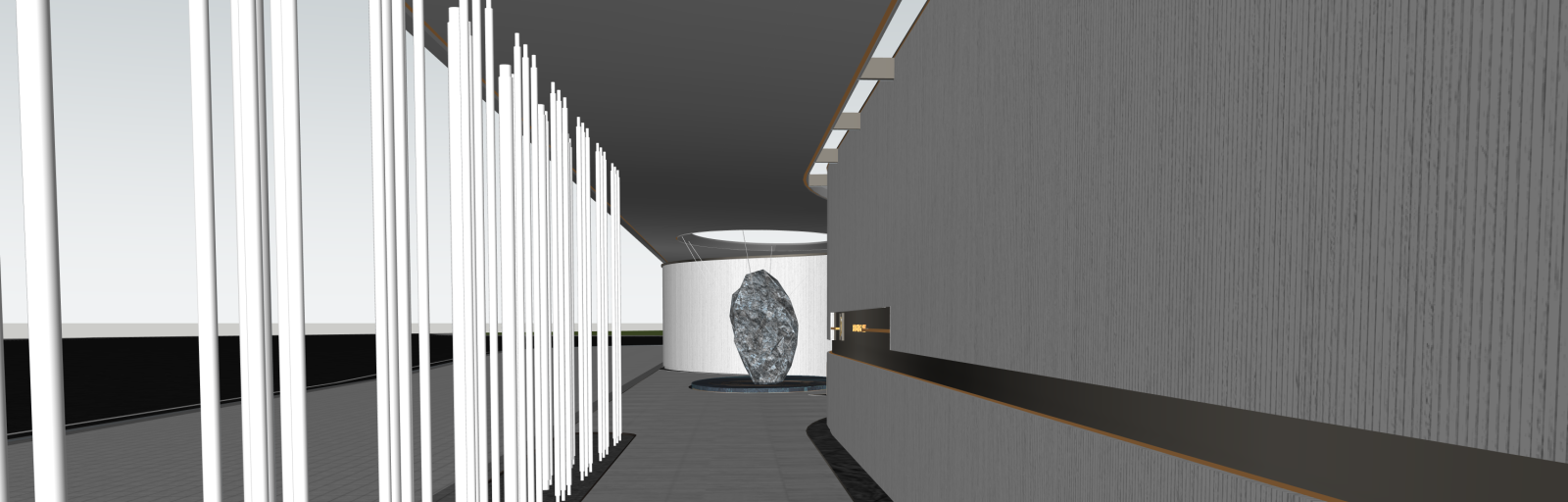 现代雕塑SU模型下载【ID:1216065880】