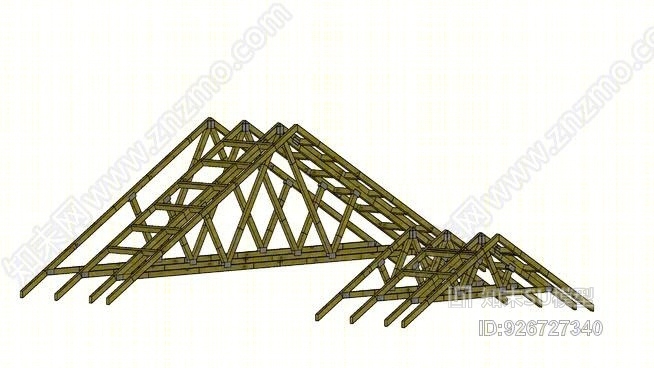 桁架2.0SU模型下载【ID:926727340】