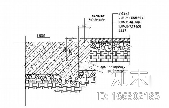 [东莞]某办公场所周边环境施工图cad施工图下载【ID:166302185】