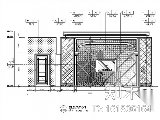 [山东]时尚KTV包间室内装修图（含效果）cad施工图下载【ID:161806164】