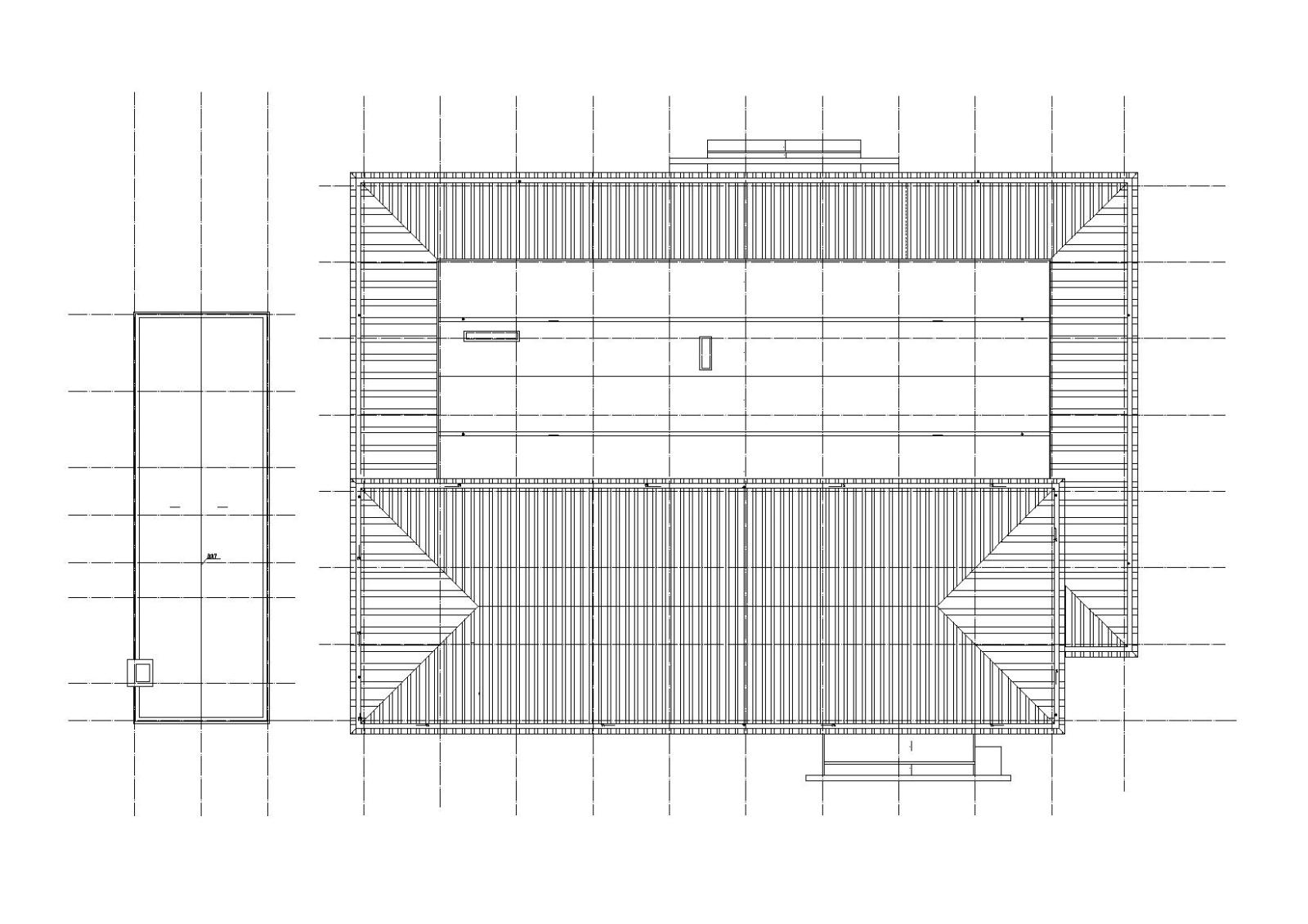 [河南]洛阳师范学院一食堂建筑施工图（CAD）cad施工图下载【ID:151651189】