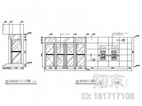 [北京]地方性股份制商业金融机构支行设计施工图（含水电...cad施工图下载【ID:161717108】