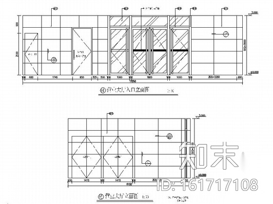 [北京]地方性股份制商业金融机构支行设计施工图（含水电...cad施工图下载【ID:161717108】