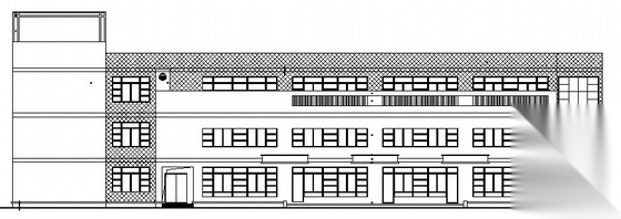 [杭州市西湖区]某中型幼儿园建筑设计施工图cad施工图下载【ID:166211116】