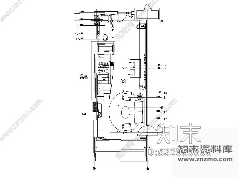施工图苏州某假日酒店豪华套房装修图cad施工图下载【ID:532059605】