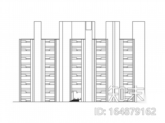 二十个世界著名建筑cad图纸施工图下载【ID:164879162】