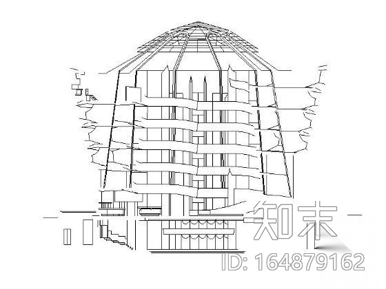 二十个世界著名建筑cad图纸施工图下载【ID:164879162】