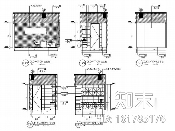 [深圳]南山某科技园区办公室装修图cad施工图下载【ID:161785176】