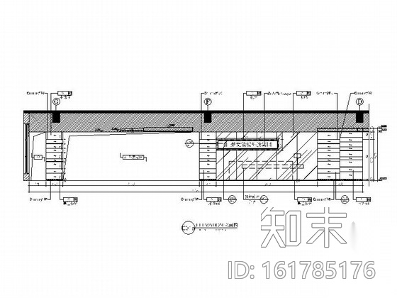 [深圳]南山某科技园区办公室装修图cad施工图下载【ID:161785176】
