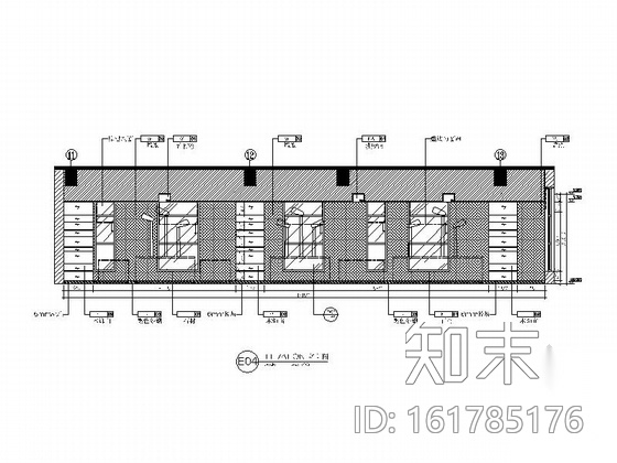 [深圳]南山某科技园区办公室装修图cad施工图下载【ID:161785176】