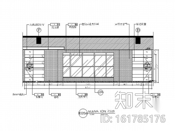 [深圳]南山某科技园区办公室装修图cad施工图下载【ID:161785176】