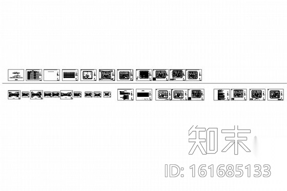 [温州]大型综合音乐培训艺术学校室内施工图cad施工图下载【ID:161685133】