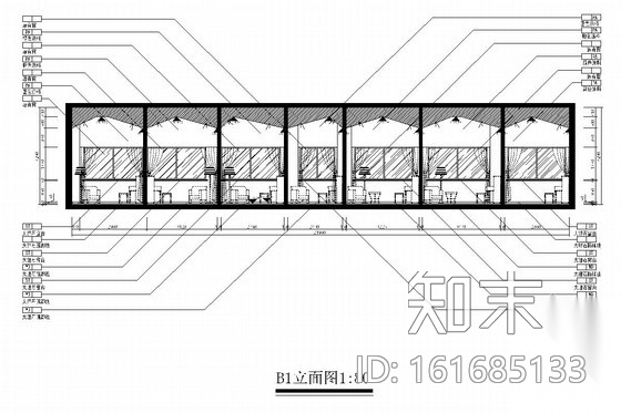 [温州]大型综合音乐培训艺术学校室内施工图cad施工图下载【ID:161685133】