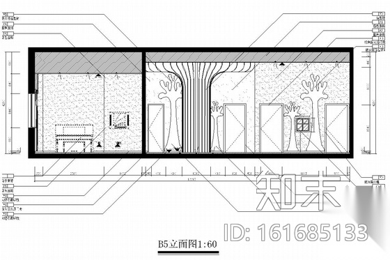 [温州]大型综合音乐培训艺术学校室内施工图cad施工图下载【ID:161685133】