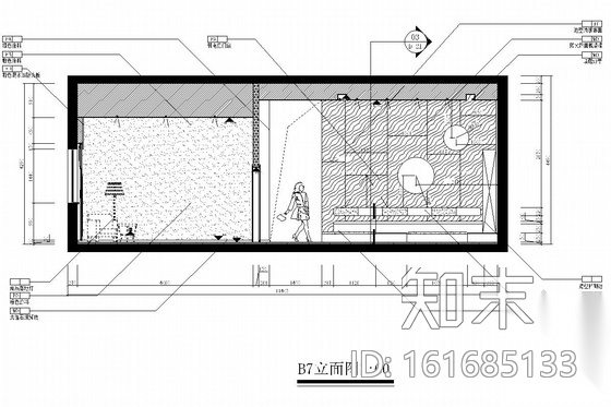 [温州]大型综合音乐培训艺术学校室内施工图cad施工图下载【ID:161685133】