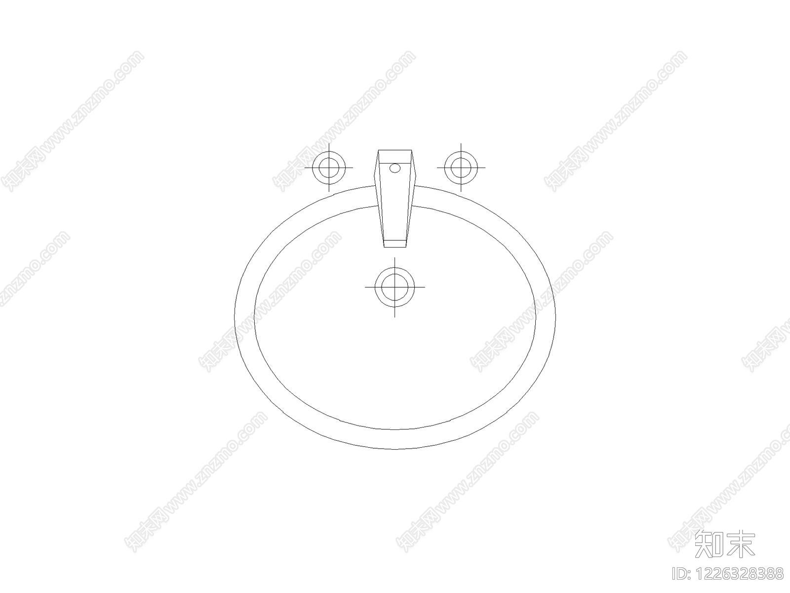 卫浴设施CAD图纸