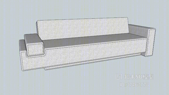 多人沙发SU模型下载【ID:418011092】