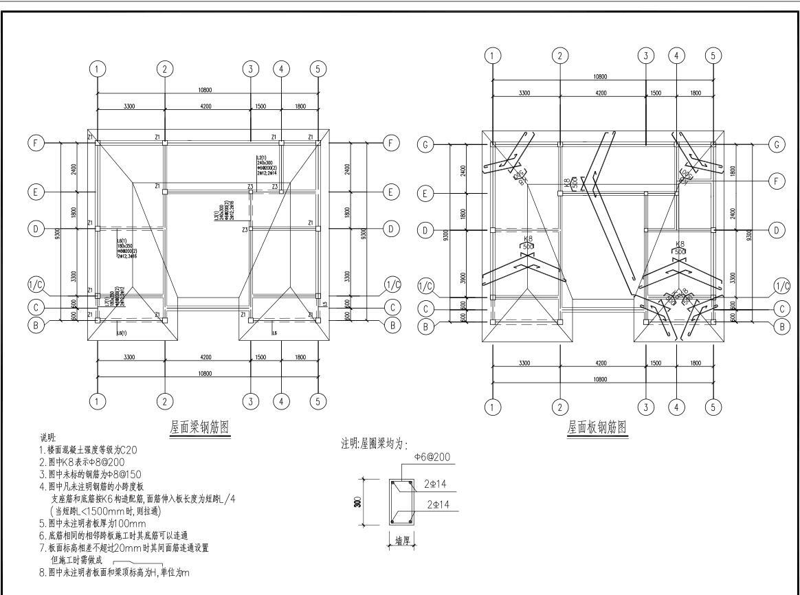 欧式风格二层别墅建筑设计（包含施工图）cad施工图下载【ID:149867198】