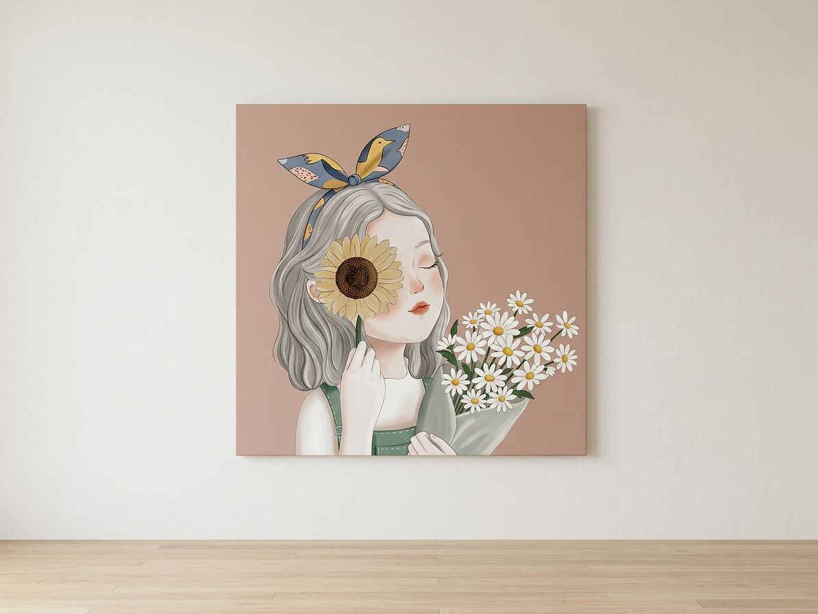 现代挂画SU模型草图