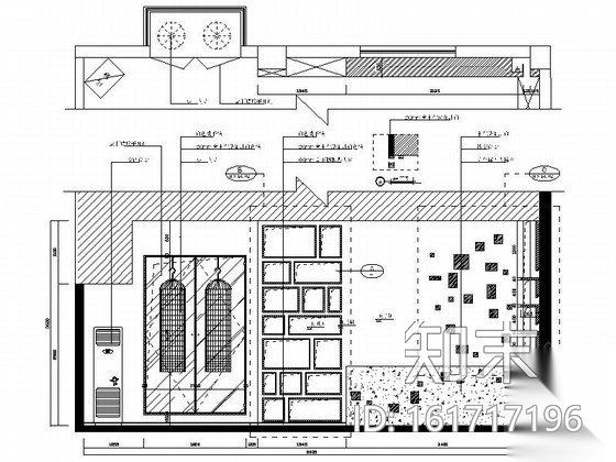 [厦门]现代时尚服饰店设计CAD施工图（含实景）cad施工图下载【ID:161717196】