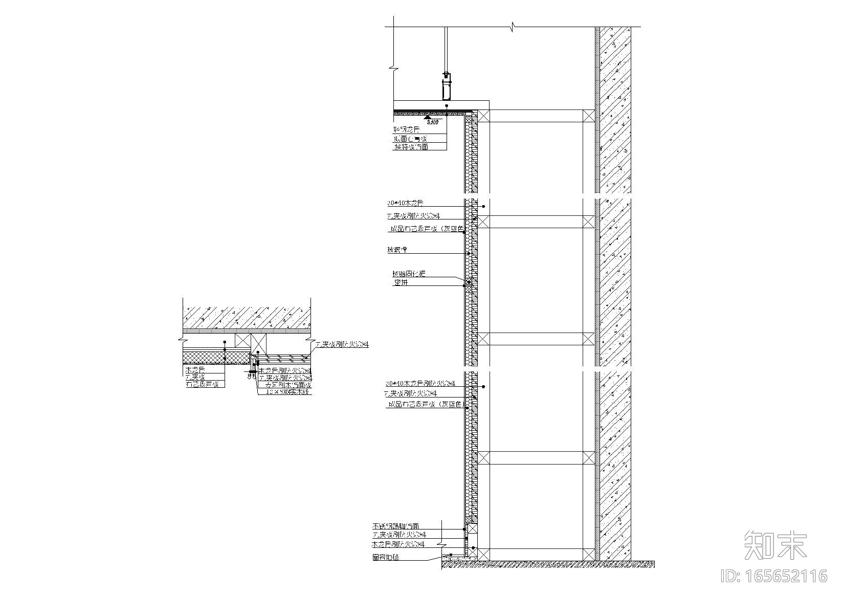 ​壁纸cad施工图下载【ID:165652116】