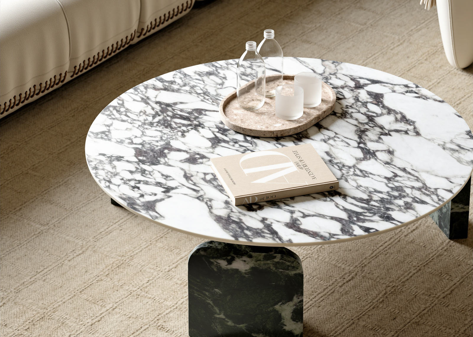 法式茶几3D模型下载【ID:1215023190】