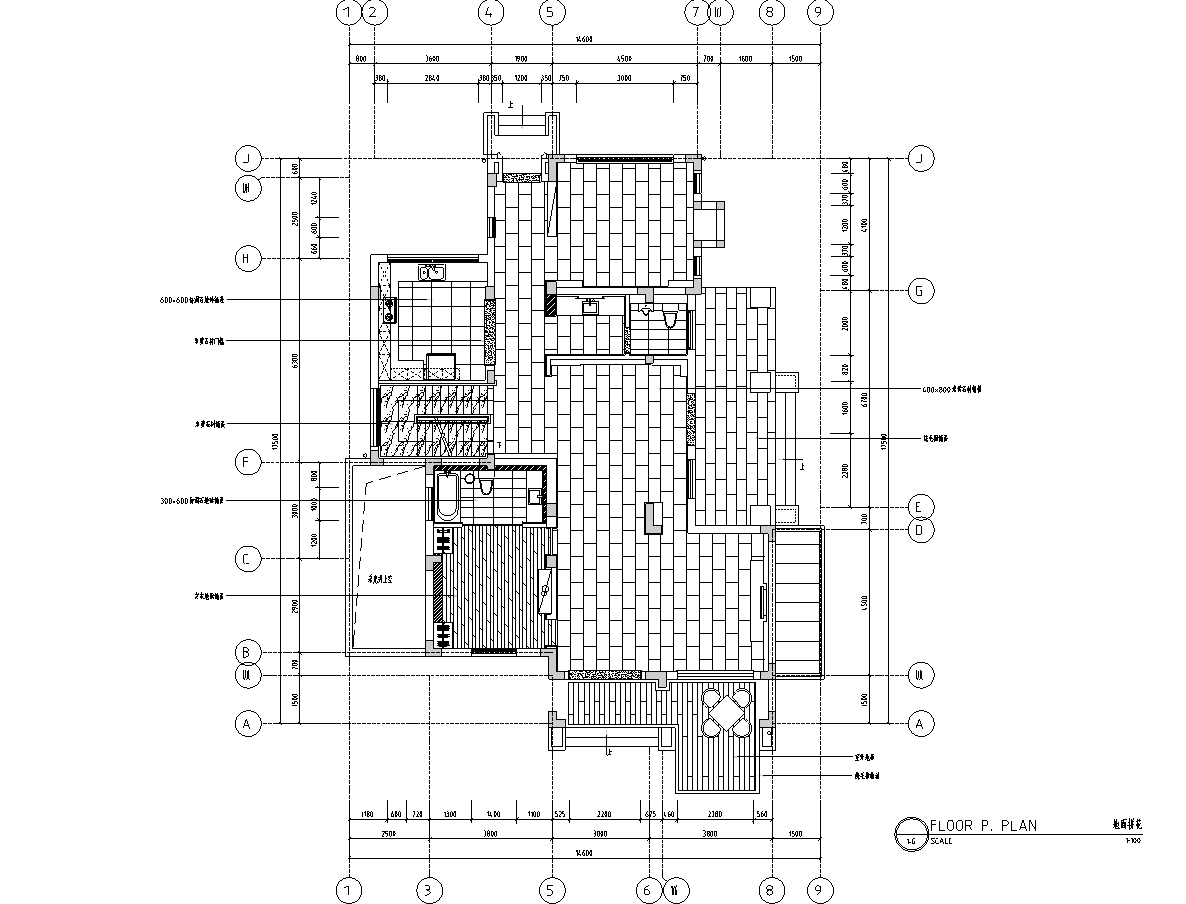 [江苏]湖玺两层别墅样板房室内装饰施工图及效果图cad施工图下载【ID:161773191】