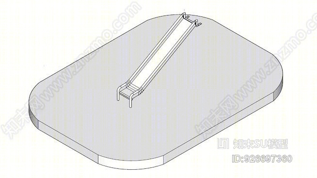 侧边滑动SU模型下载【ID:926697360】