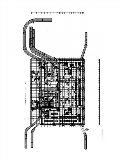 [广西]两层框架结构市级地下交通枢纽建筑施工图cad施工图下载【ID:164868190】