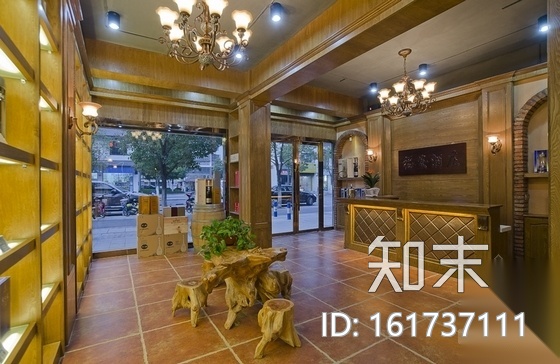 [江苏]私人现代简约风格酒庄室内装修施工图（含实景）cad施工图下载【ID:161737111】