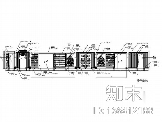 [深圳]古典精致总统套房室内设计施工图（含实景）cad施工图下载【ID:166412188】