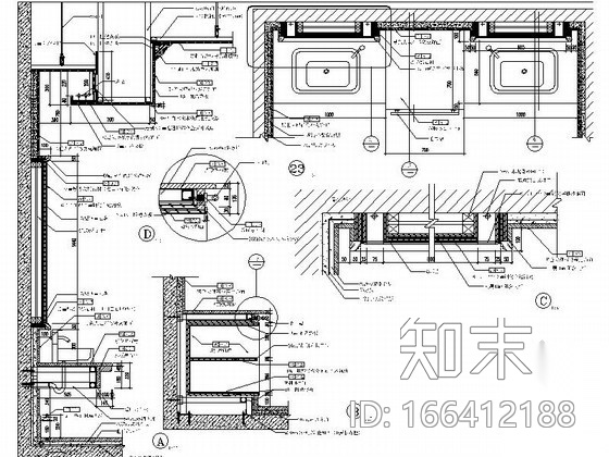 [深圳]古典精致总统套房室内设计施工图（含实景）cad施工图下载【ID:166412188】