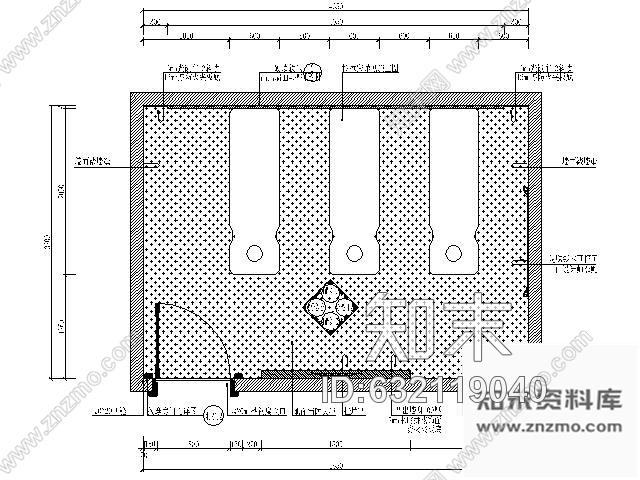 施工图国际会所两套按摩房装修图cad施工图下载【ID:632119040】