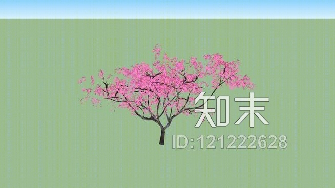 桃树SU模型下载【ID:121222628】