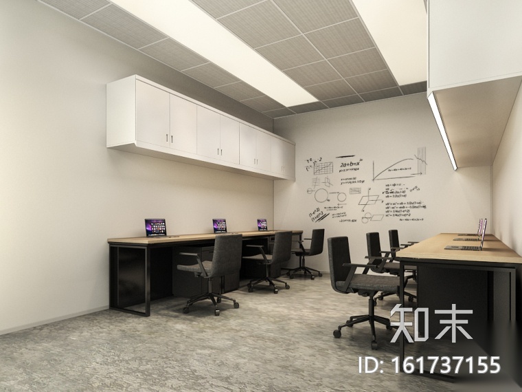 [上海]创客空间办公室丨效果图+施工图CAD&PDF+物料表...cad施工图下载【ID:161737155】